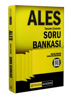 Pegem 2024 Ales Çözümlü Soru Bankası