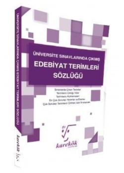 Karekök Edebiyat Terimleri Sözlüğü