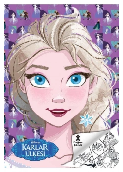 Disney Karlar Ülkesi Kraliçe Elsa Boyama Doğan Çocuk
