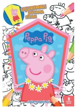 Peppa Bıg Uçurtmalı Çıkartma Hediyeli  Boyama Kitabı   Doğan