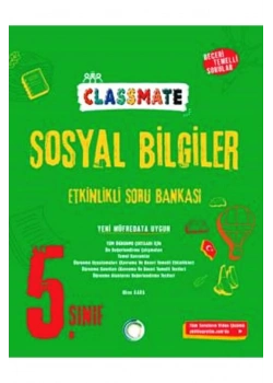 Okyanus 5.Sınıf Classmate Sosyal Bilgiler Etkinlikli Soru Bankası
