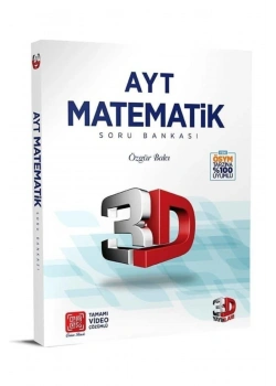Ayt Matematik Soru Bankası  3D Yayınları