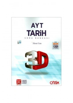 Ayt Tarih Soru Bankası 3D Yayınları