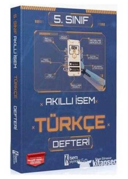 İsem 5.Sınıf Türkçe Defteri