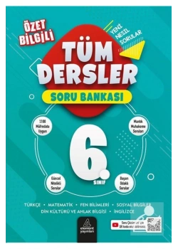 Element 6.Sınıf Tüm Dersler Soru Bankası Özet Bilgili