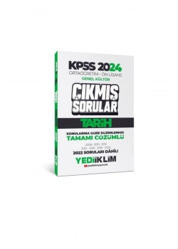 Kpss 2024 Ortaöğretim Önlisans Gk Tarih Çıkmış Sorular  Yediiklim