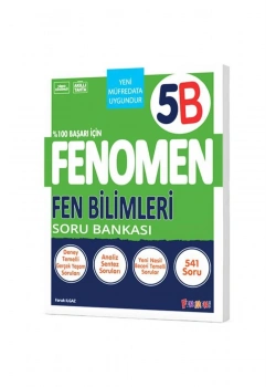 Fenomen 5.Sınıf Fen Bilimleri Soru Bankası 5B