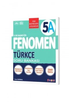 Fenomen 5.Sınıf Türkçe Soru Bankası 5A