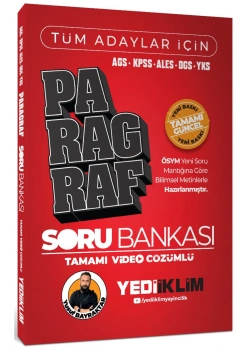 Kpss Ales Dgs Yks Paragraf Soru Bankası Yediiklim