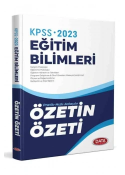 Data 2024 Kpss Eğitim Bilimleri Özetin Özeti