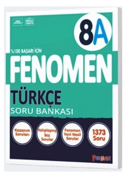 Fenomen 8.Sınıf Türkçe Soru Bankası -A