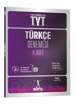 Tyt Türkçe 8 Deneme  Barış Yayın