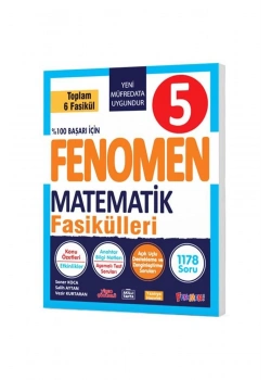 Fenomen 5.Sınıf Matematik Fasikülleri 6 Kitap Set