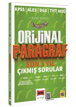 Yargı 2025 Kpss Ales Dgs Tyt Msü Orijinal Paragraf Son 3 Yıl Çıkmış Sorular