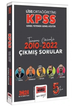 Yargı 2024 Lise Kpss 2010-2022 Çıkmış Sorular Çözümlü