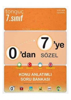 Tonguç 7.Sınıf Sözel Konu Anlatımlı Soru Bankası