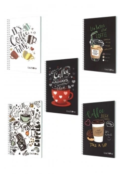 Çınar Unı Note Coffee Notebook A6 60 Yp Kareli Not Defteri 32029