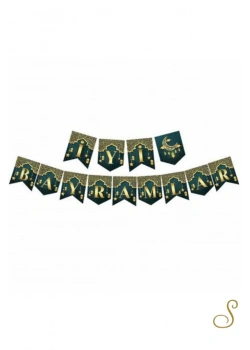 Ramazan Süsü Zikzak Banner İyi Bayramlar