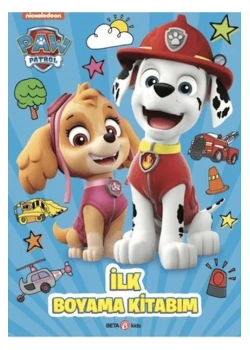 İlk Boyama Kitabım Paw Patrol  Beta Kıds