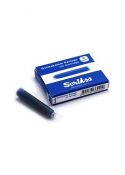 Scrikss Dolmakalem Kartuşu 6 Lı Paket Mavi