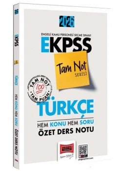 Yargı 2026 E-Kpss Türkçe Özet Ders Notu Tam Not Serisi