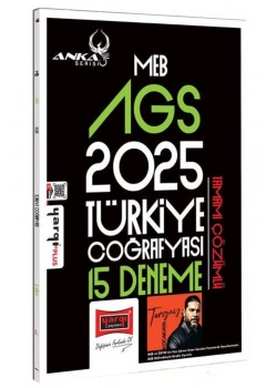 Yargı 2025 Meb Ags Türkiye Coğrafyası 15 Çözümlü Deneme