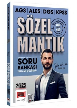 Yargı 2025 Ags Ales Dgs Kpss Sözel Mantık Çözümlü Soru Bankası