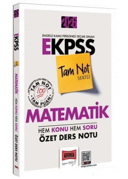 Yargı 2026 E-Kpss Matematik Özet Ders Notu  Tam Not Serisi