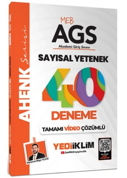 Meb Ags Sayısal Yetenek 40 Video Çözümlü Deneme Ahenk Serisi  Yediiklim