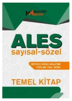 Ales Sayısal Sözel Temel Kitap  Master Work