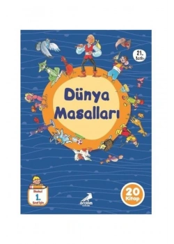 Dünya Masalları 20 Kitap 1.Sınıflar İçin Erdem Yayınları