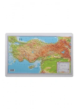 Viva 01247 Türkiye Kabartma Fiziki Harita A3