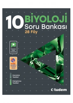 Tudem 10.Sınıf Biyoloji Soru Bankası