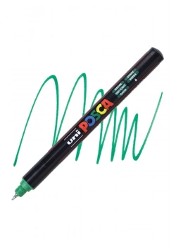 Uni Posca 0.7 Su Bazlı Poster Markörü Yeşil Pc-1Mr
