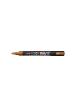 Uni Posca 0.9-1.3 Su Bazlı Poster Markörü Bronz Pc-3M