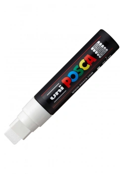 Uni Posca 15.0 Su Bazlı Poster Markörü Beyaz Pc-17