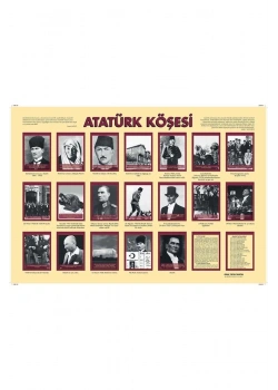 Odak Atatürk Köşesi Harita 57*82