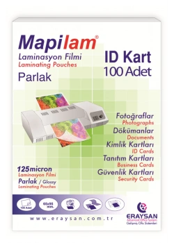 Mapilam 125 Mic 65*95 Polyester Laminasyon Filmi