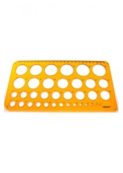 Yıldızlar Daire Şablonu Büyük No: 022