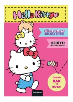 Hello Kitty Süper Kolay Boyama Kitabı Doğan Egmont