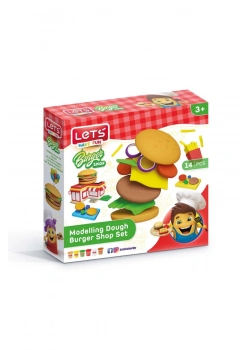Lets Hamburger Oyun Hamuru Seti L9003