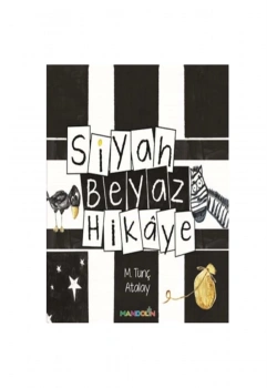 Siyah Beyaz Hikaye Mandolin