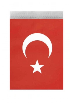 Türk Bayrağı İpli Büyük Boy 50 Li*
