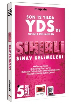 Yargı Yks Dil Yds De Son 12 Yılda Kullanılan Sihirli Kelimeler +5 Deneme