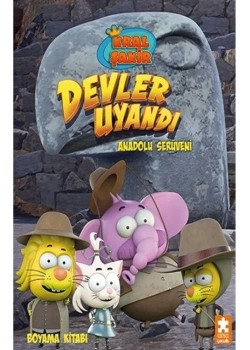 Kral Şakir Devler Uyandı Anadolu Serüveni Boyama Kitabı