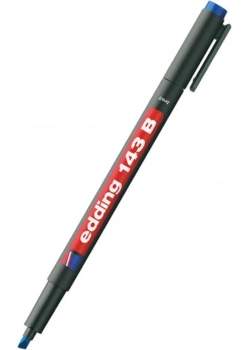 Edding E-143 B Ohp Marker 1-3 Mm Kalem Mavi Kod: Ed14303