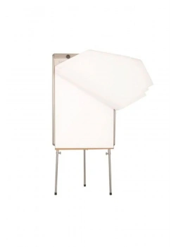 İnter 70X100 Manyetik Yüzeyli Teleskopik Ayaklı F.Chartlı Beyaz Yazı Tahtası