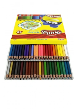 Play-Doh 48 Renk Altıgen Kuruboya Ku023