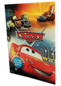 Disney Cars Sticker- Boyama-Maske Doğan