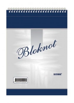 Bayındır Spiralli Bloknot A4 80 Yp. Çizgili